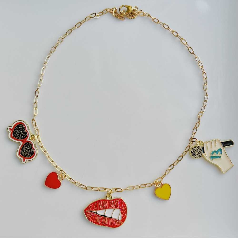 Taylor Swift Charm Necklace